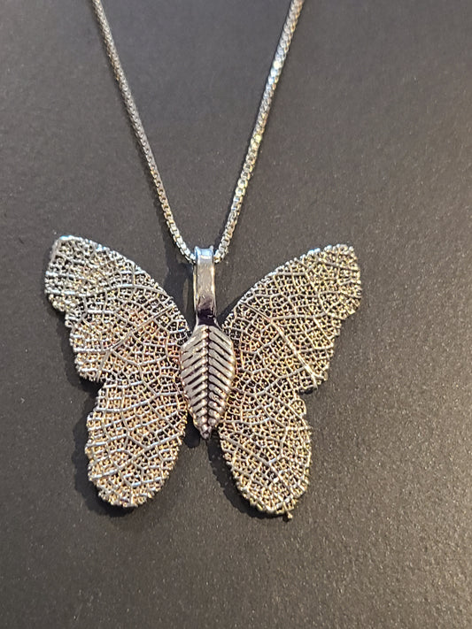 Silver Leaf Butterfly N226